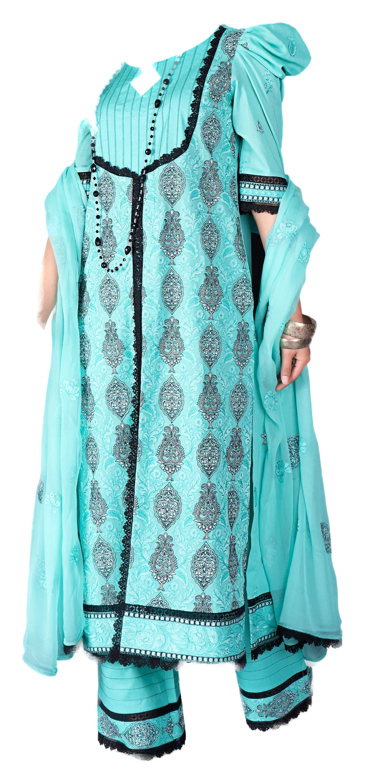 Embroidered kurta set