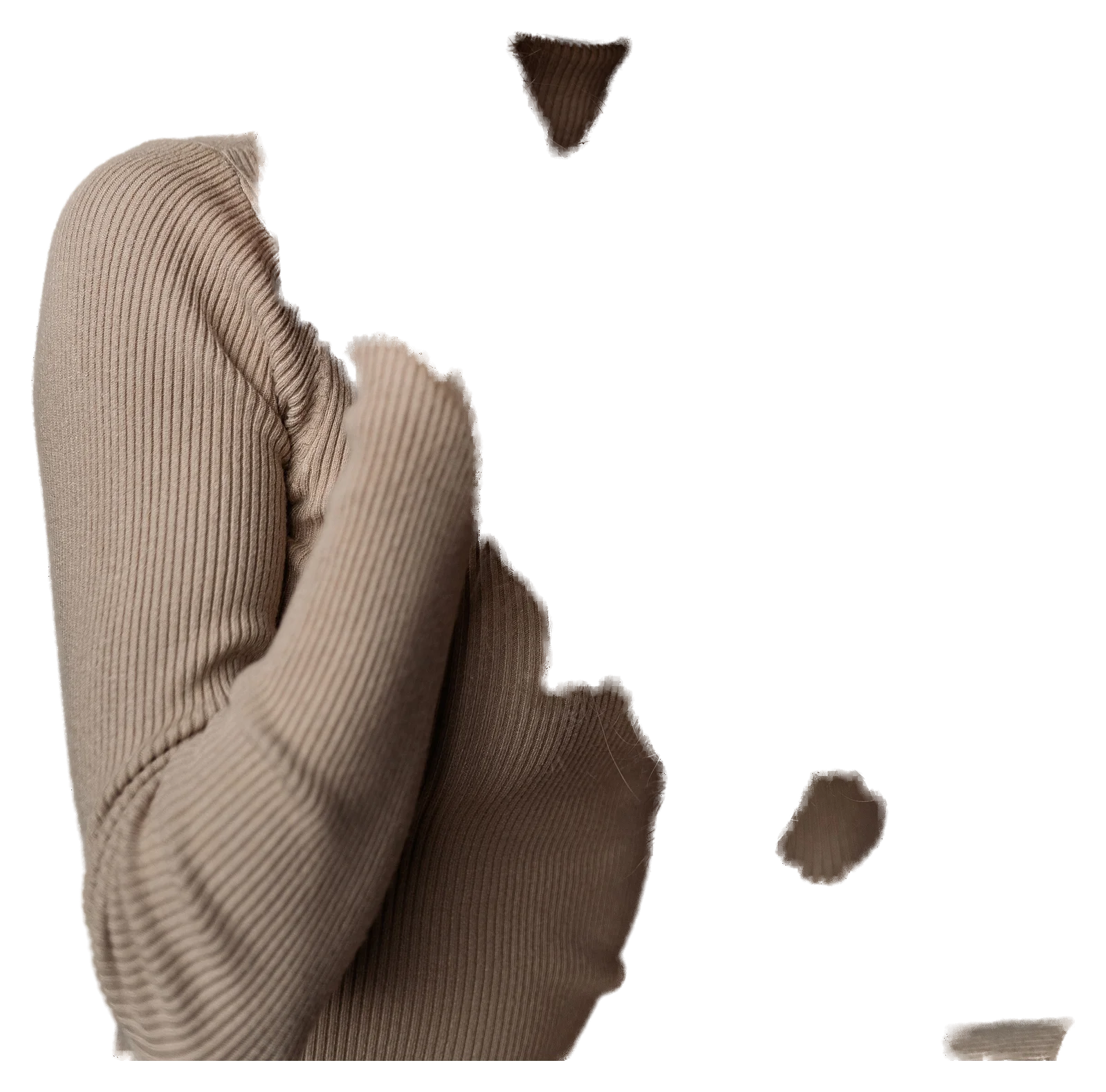 Ribbed turtleneck