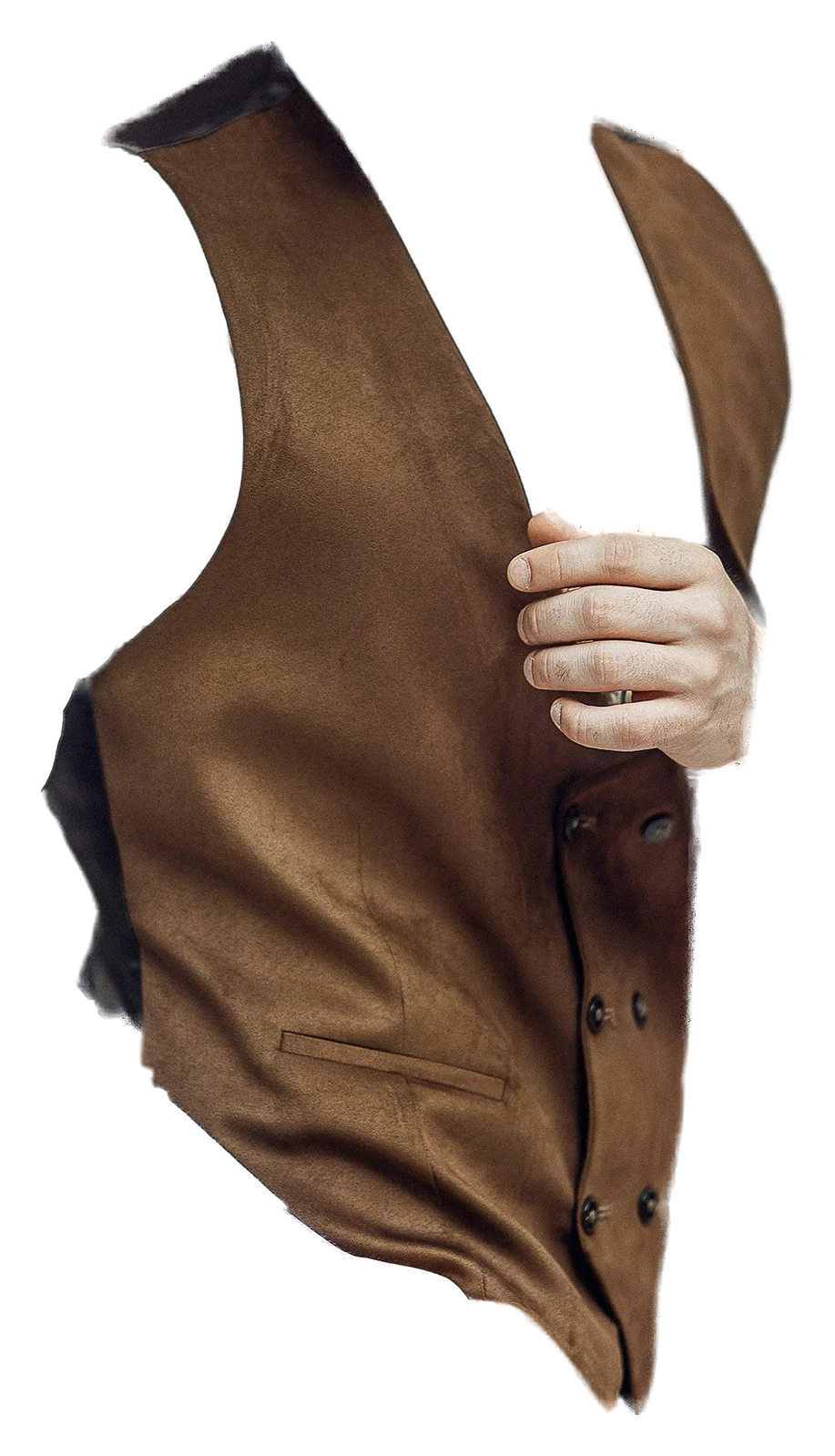 Button-front waistcoat