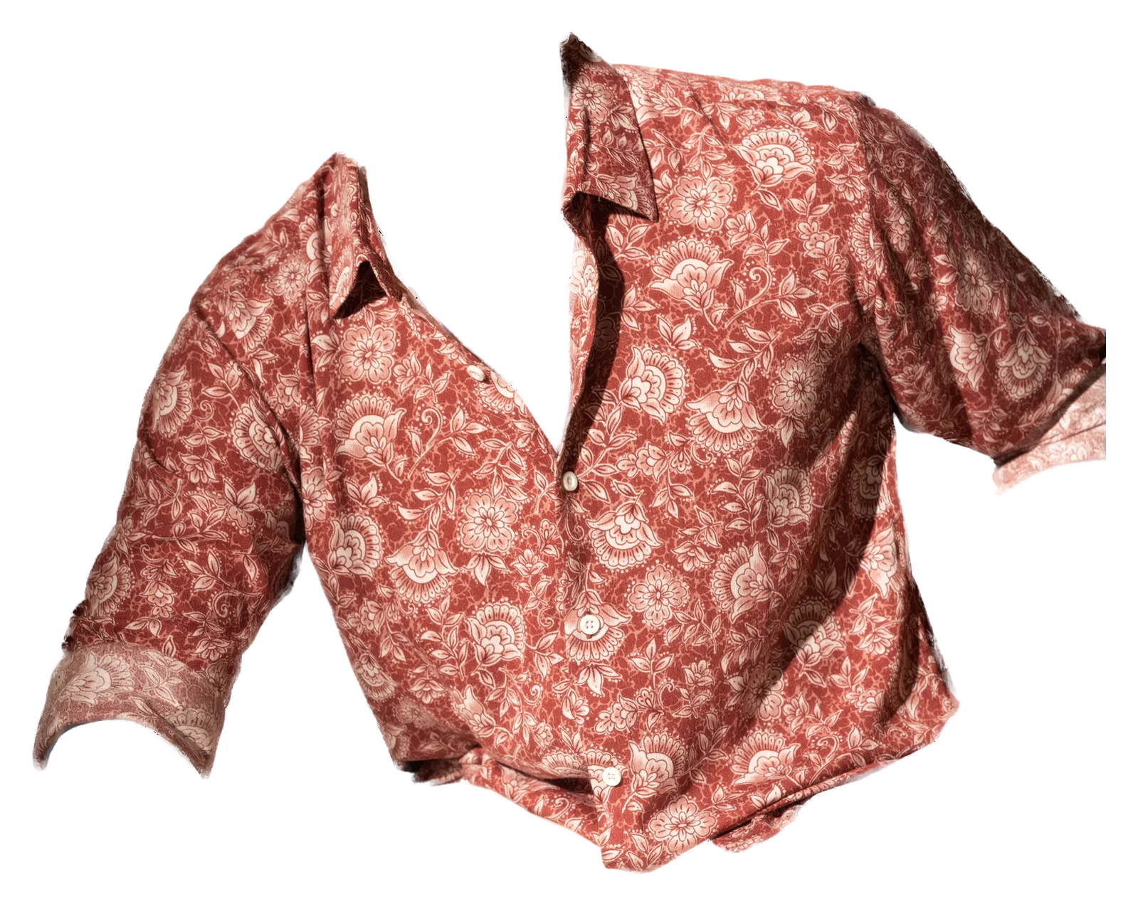 Floral print shirt